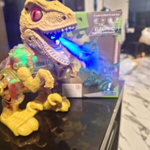 dinosaurio bota humo didáctico remate