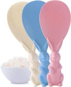 cuchara para arroz kawai ( color beige)